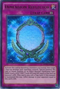 Dimension Reflector - MVP1-ENG21 - Gold Rare - Unlimited Edition x3 - Near Mint