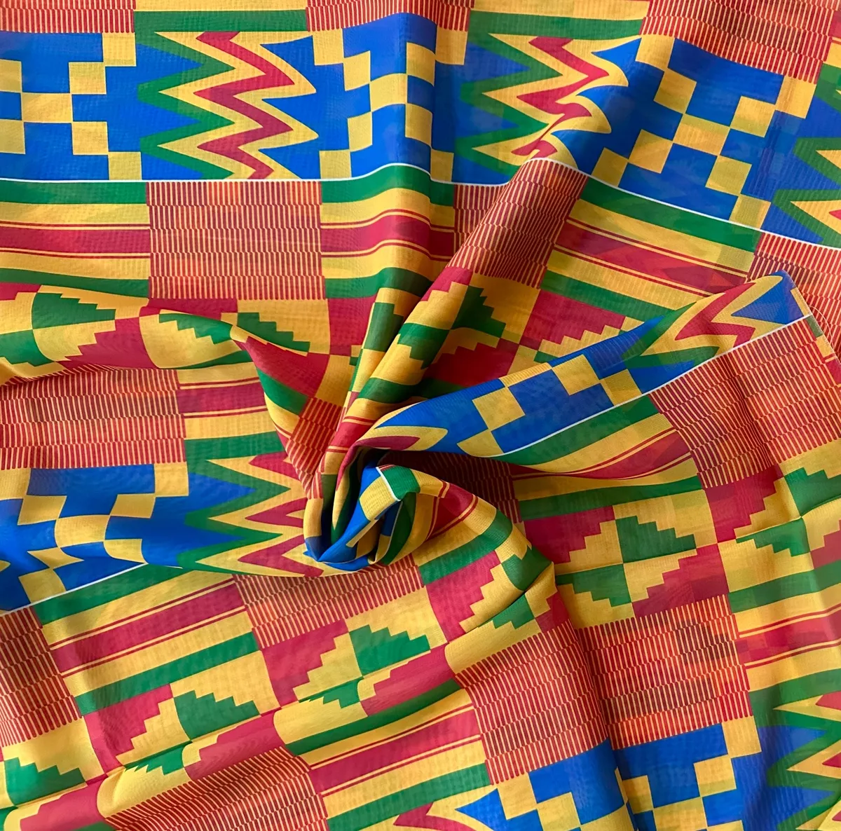 African on sale chiffon fabric