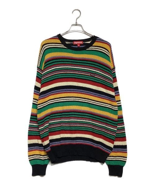 Pull côtelé multi petite boîte L