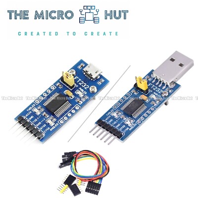 Original Original Original FTDI Chip FT232RL USB UART TTL Seriell Adapter 3,3V 5V Waveshare