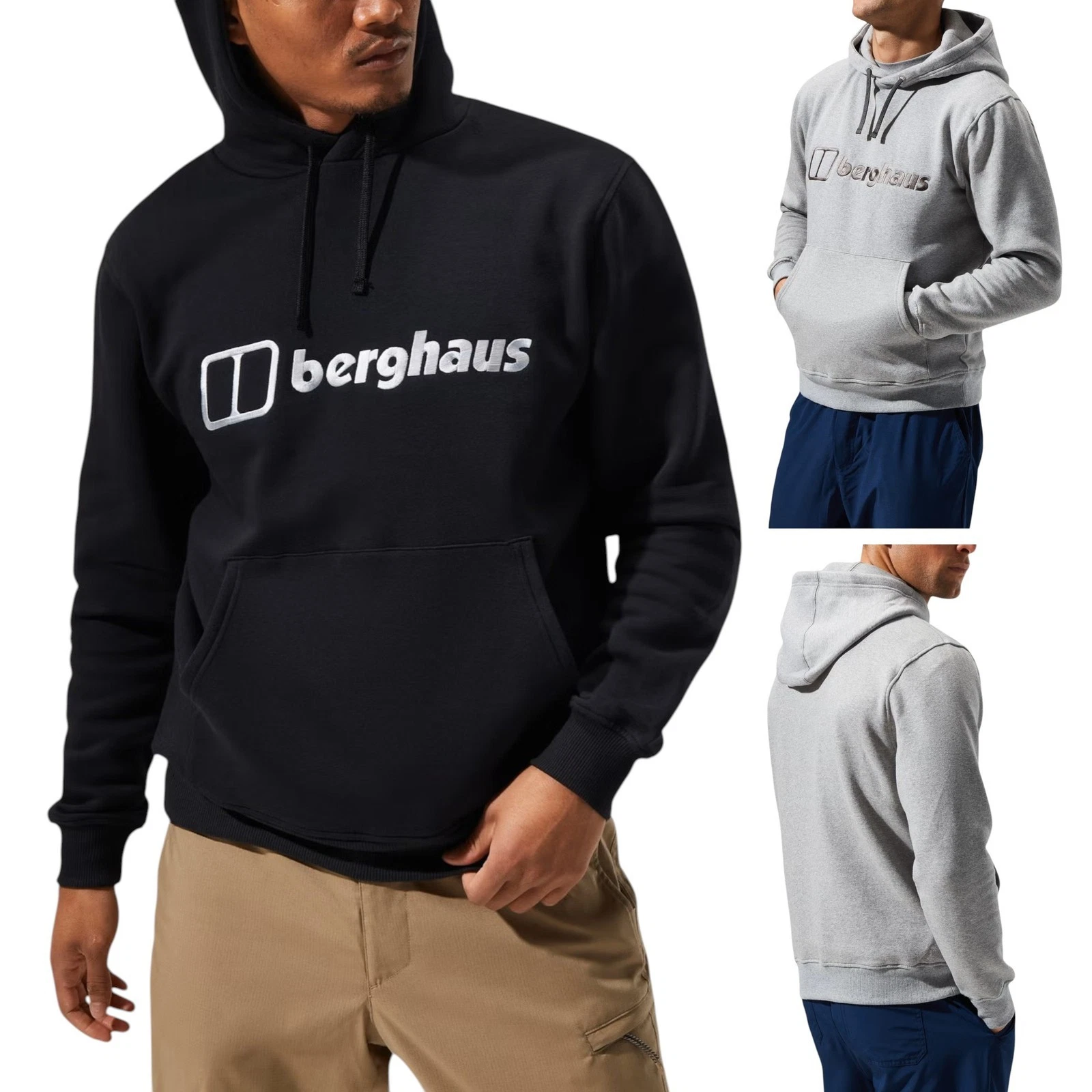 Berghaus Mens Hoodie Pullover Overhead Regular Fit Sportswear Fleece Logo Hoody
Opens in a new windo