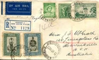 1938 CA First Official Flight Australia-Port Moresby - Flight cover Registered