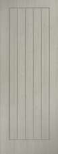 LPD Cottage Style 5 Panel Light Grey Pre-Finished Internal Door + UK Delivery