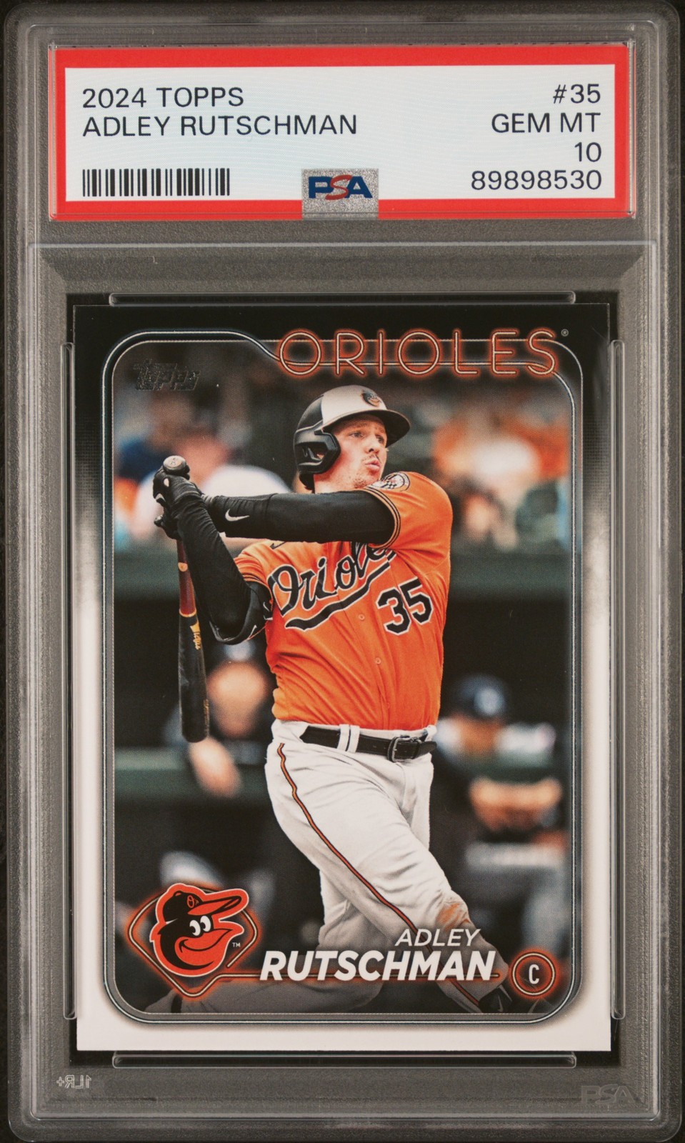 2024 TOPPS #35 ADLEY RUTSCHMAN PSA 10