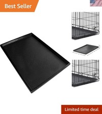 Acrylic Leak-Proof Pet Tray - Universal Replacement Pan for 36-Inch Dog Crates