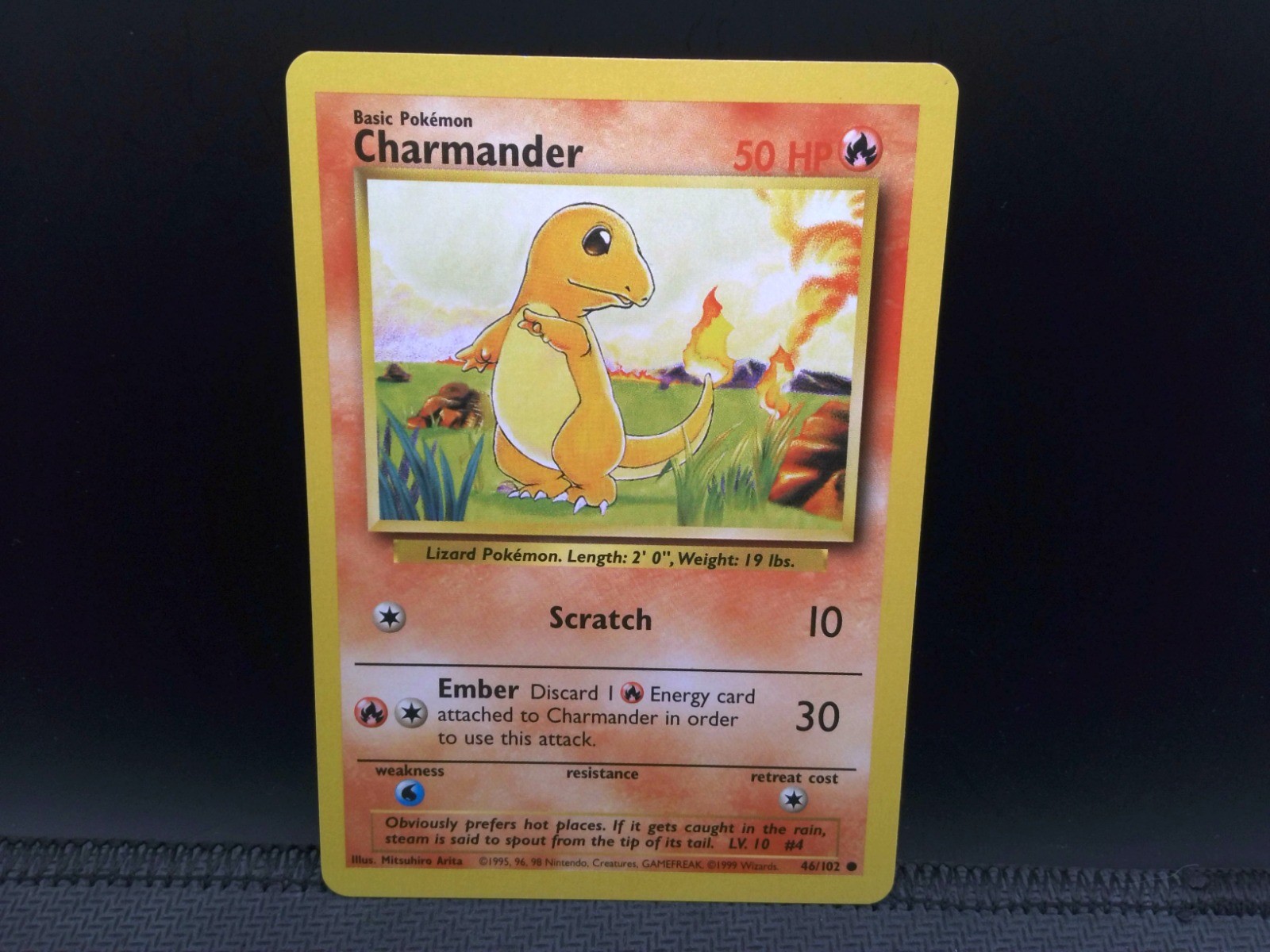 Charmander Common Base Set 046/102 MP