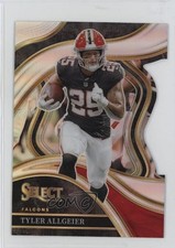 2023 Panini Select Club Level Silver Prizm Die-Cut Tyler Allgeier #211 0a21