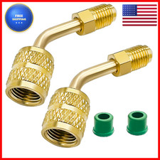 Hzmm R410A Adapter For Mini Split System 5/16 Inch Sae Female Quick Couplers To
