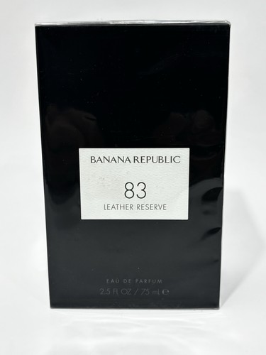 Banana Republic 83 Leather Reserve Eau De Parfum 2.5 Oz 75ml UNISEX NEW + SEALED