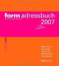 form adressbuch 2007: Für Designer in Deutschland, Österreich und der Schweiz. M