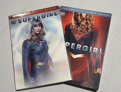 Supergirl The Complete Fifth Season DVD Melissa Benoist Sealed Fourth Season VG