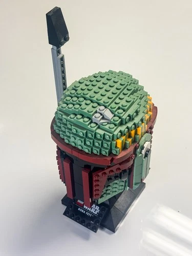 LEGO Star Wars Boba Fett Helmet 75277 Complete (No Box) Display Set