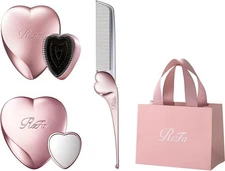 ReFa Heart Series Gift Set - Brush, Comb & Mirror - NEW from Japan