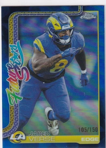 2025 Topps Chrome Jared Verse Blue Refractor (RAW)