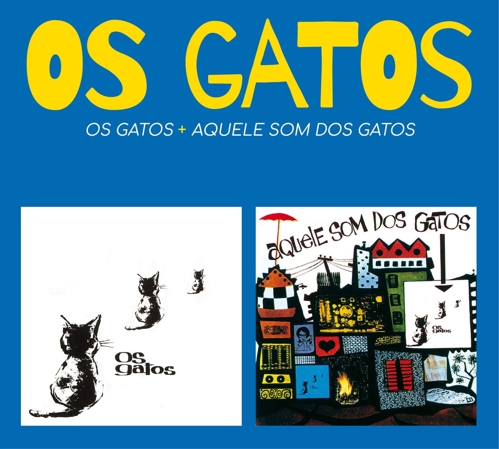 Os Gatos Os Gatos + Aquele Som Dos Gatos (CD) (ИМПОРТ ИЗ Великобритании)