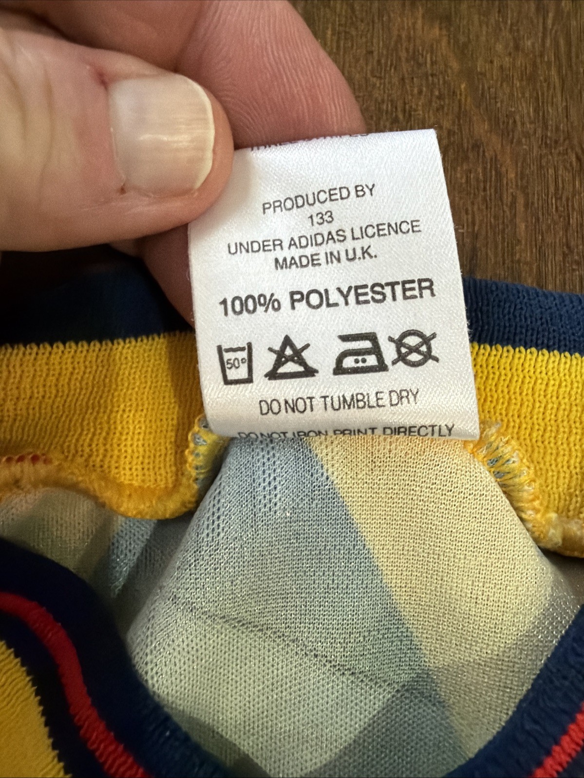 Arsenal 1991 sz 30-32 Away  Football Shirt  Jersey LONDON Vintage Adidas Trefoil thumbnail 4