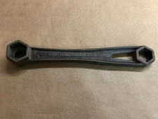 Vintage Twin City Tank & Silo Co 5/8" And 1/2" Silo Wrench Old Farm Tool