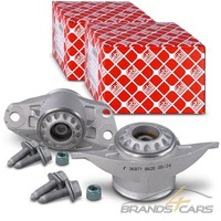 Febi Bilstein 2X Domlager Hinten FÜR Audi A3 Q3 TT VW Golf Jetta Passat Touran