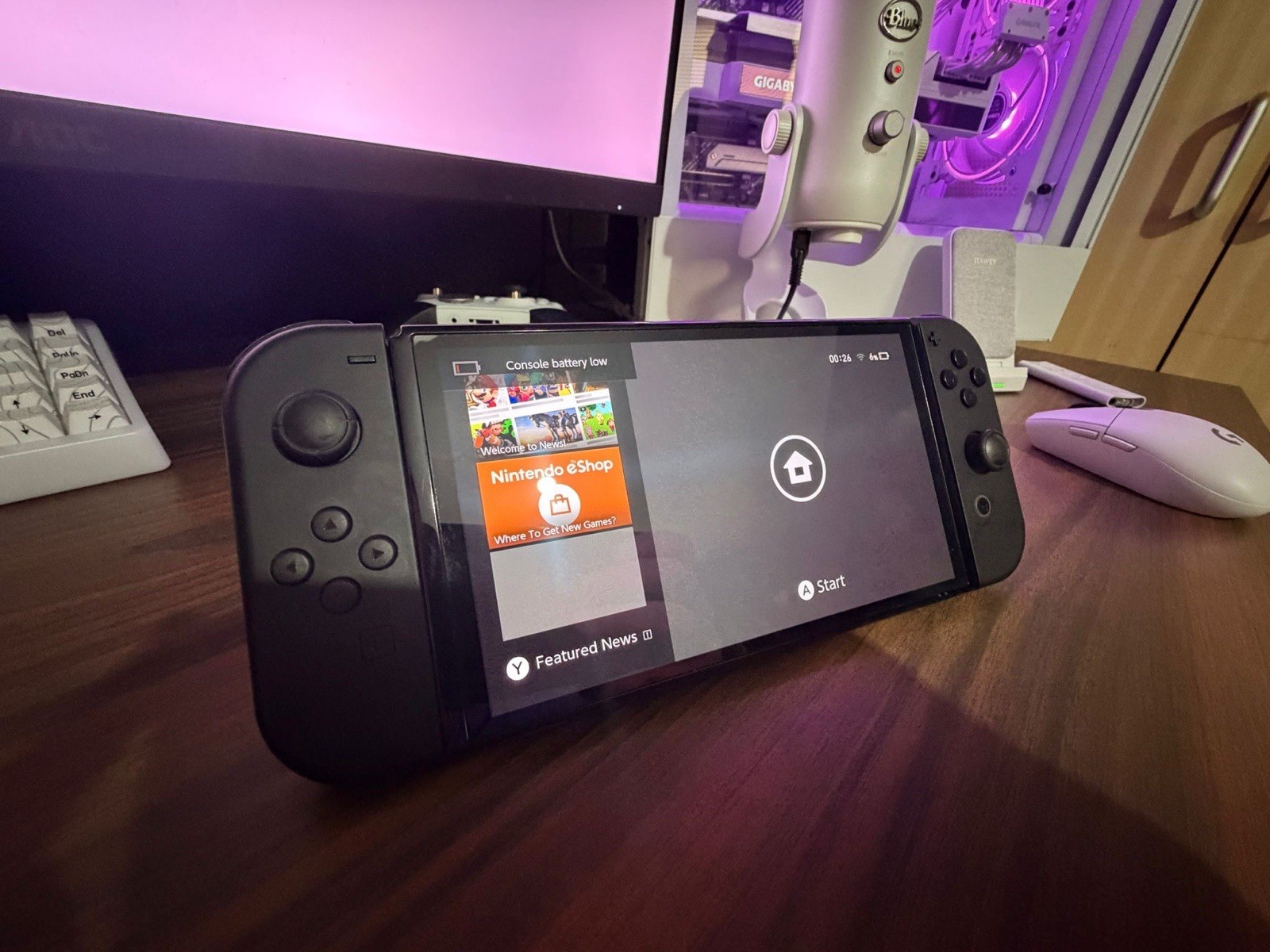 Nintendo Switch OLED 64GB Black Console