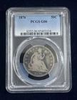1876 Seated Liberty Half Dollar 50C, PCGS G06