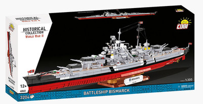 Cobi 4860 Battleship Bismarck 1:300 Modellbausatz NEU OVP Bricks