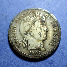 1903-O Barber Dime  G/VG