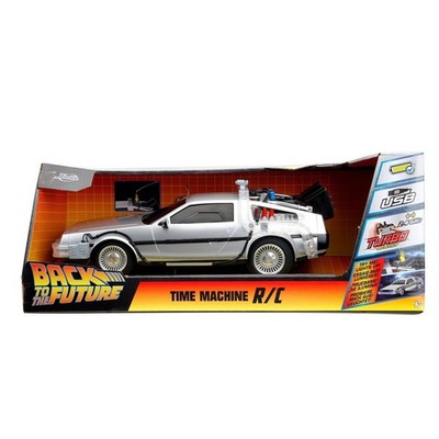 ホビーラジコン BACK TO THE FUTURE DELOREAN-1 Hollywood Rides: Back to the Future DeLorean Time Machine RC (R/C