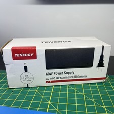Tenergy - AC to 12V DC 5A Switching Power Supply - 60W Power Supply - 01236