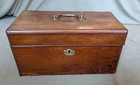 Yew Wood Tea Caddy George III Circa 1790's