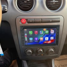 7'' 2+64GB Android 15 Autoradio Carplay GPS Navi BT Für Seat Ibiza III 2002-2008