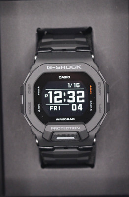 CASIO G-SHOCK GBD-200-1JF Bluetooth Step Counter MIP LCD Sports Watch 48.4 mm