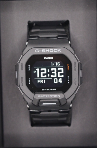 CASIO G-SHOCK GBD-200-1JF Bluetooth Step Counter MIP LCD Sports Watch 48.4 mm