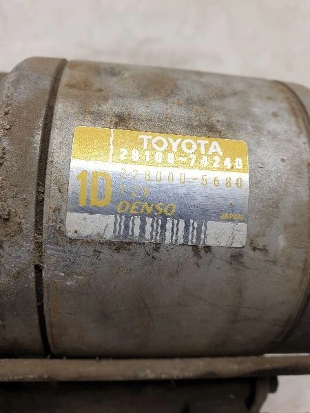 MOTOR DE ARRANQUE TOYOTA RAV4 96-05 3,0 L TRACCIÓN DELANTERA A 1,4 KW  Foto 2 de 4