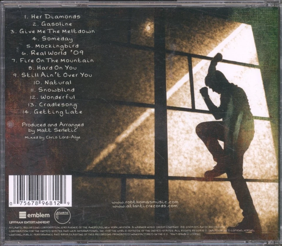 Rob Thomas Cradlesong CD Europa Atlantic 2009 7567896812 - Bild 2 von 3