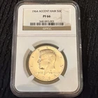 1964 Proof Kennedy Half Dollar Accented Hair NGC PF66 |Rare Variety| Estate Sale