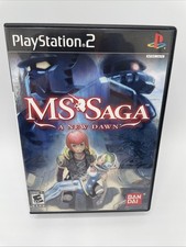 MS Saga: A New Dawn PS2 PlayStation 2 Complete CIB