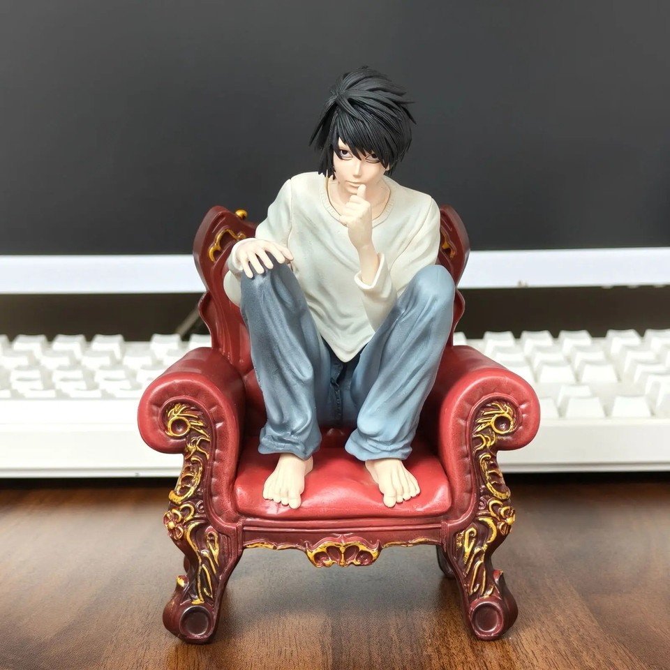 Death Note L Lawliet 15cm Anime Figure Light Yagami Collectible Model ...