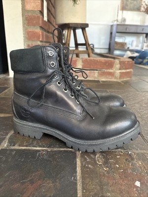 Timberland Premium 6 inch Waterproof Outdoor Black Mens Boots 10054 Sz 8w