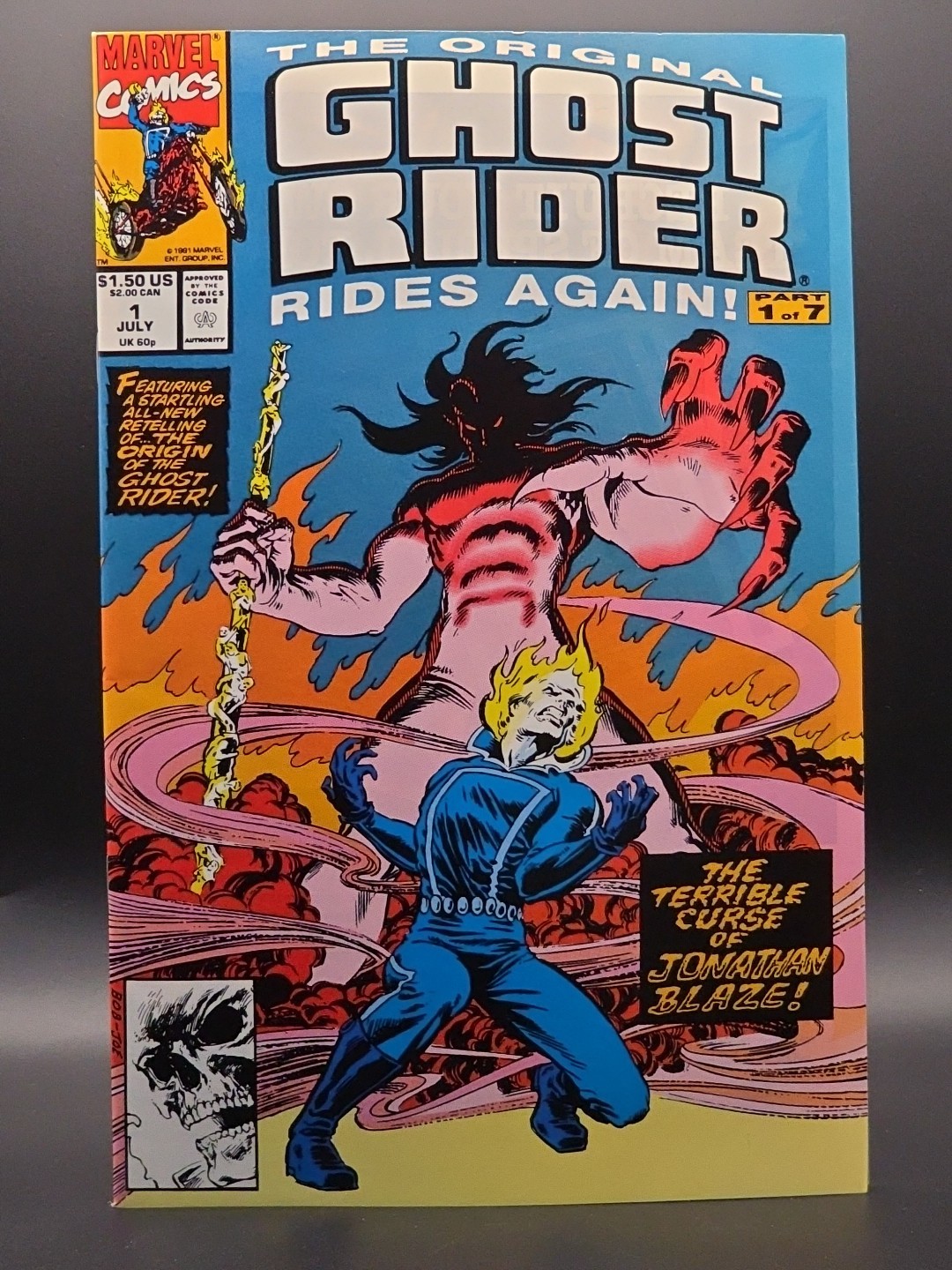 The Original Ghost Rider Rides Again #1 (Marvel Comics July 1991)