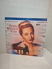 Song Without End 1960, LASERDISC CLASSIC FILM/ RARE