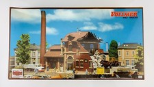 ME132 - VOLLMER HO 5608 - BREWERY CONSTRUCTION KIT IN DEMOLITION