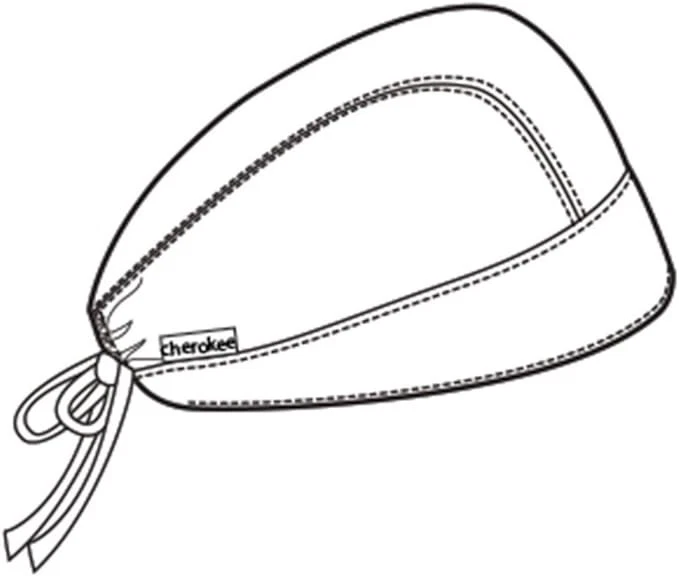 Cherokee Men and Women Scrub Cap with Adjustable Elastic One Size, - Image 4 of 4
