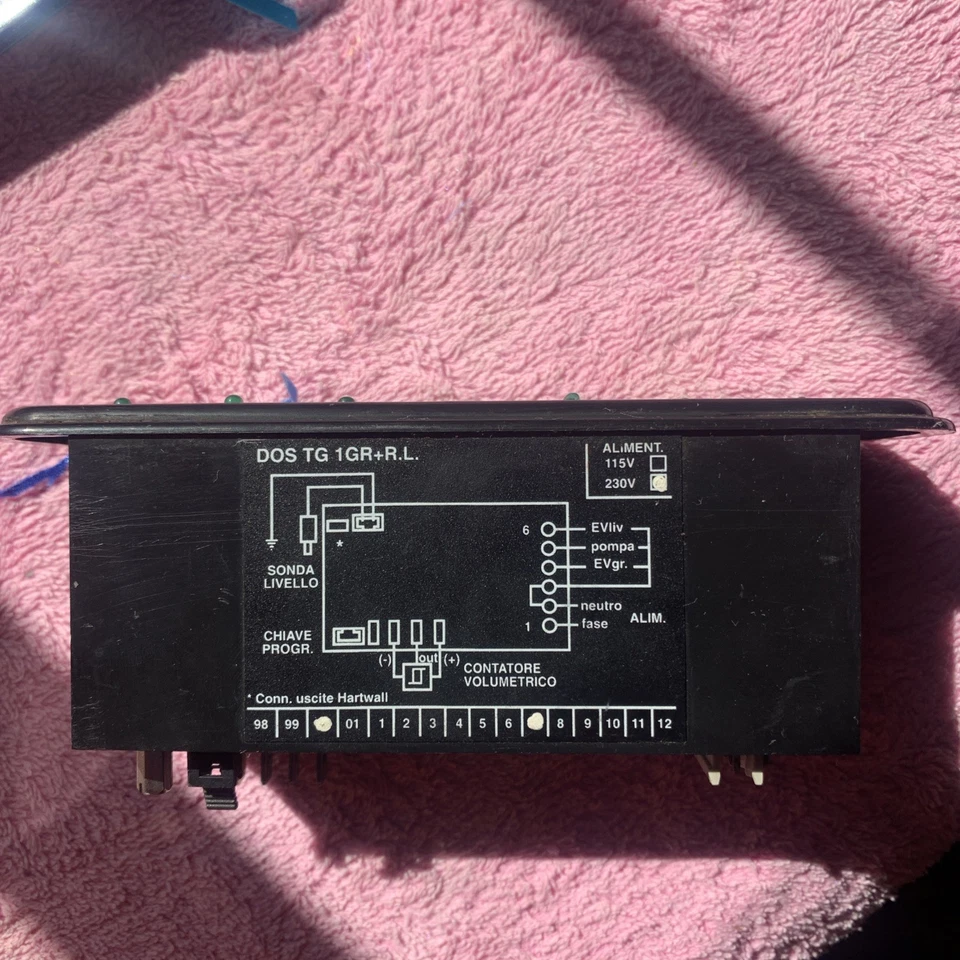 Коробка управления дозированной подушечкой Elektra 7 кнопок 220 В деталь No: 01860034 эспрессо-машина - Изображение 2 из 4