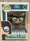 Funko Pop! Edna Mode #30 Vaulted 2012 Disney Store Blue Logo Pixar NRFB w/ Box
