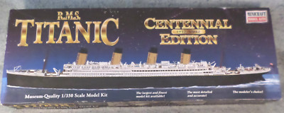 1/350 R.M.S. TITANIC タイタニック Minicraft RMS Titanic Deluxe W/ Brass Railings 1/350 Plastic