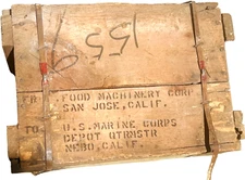 US Marine Corps - Generator in Original Wooden Box