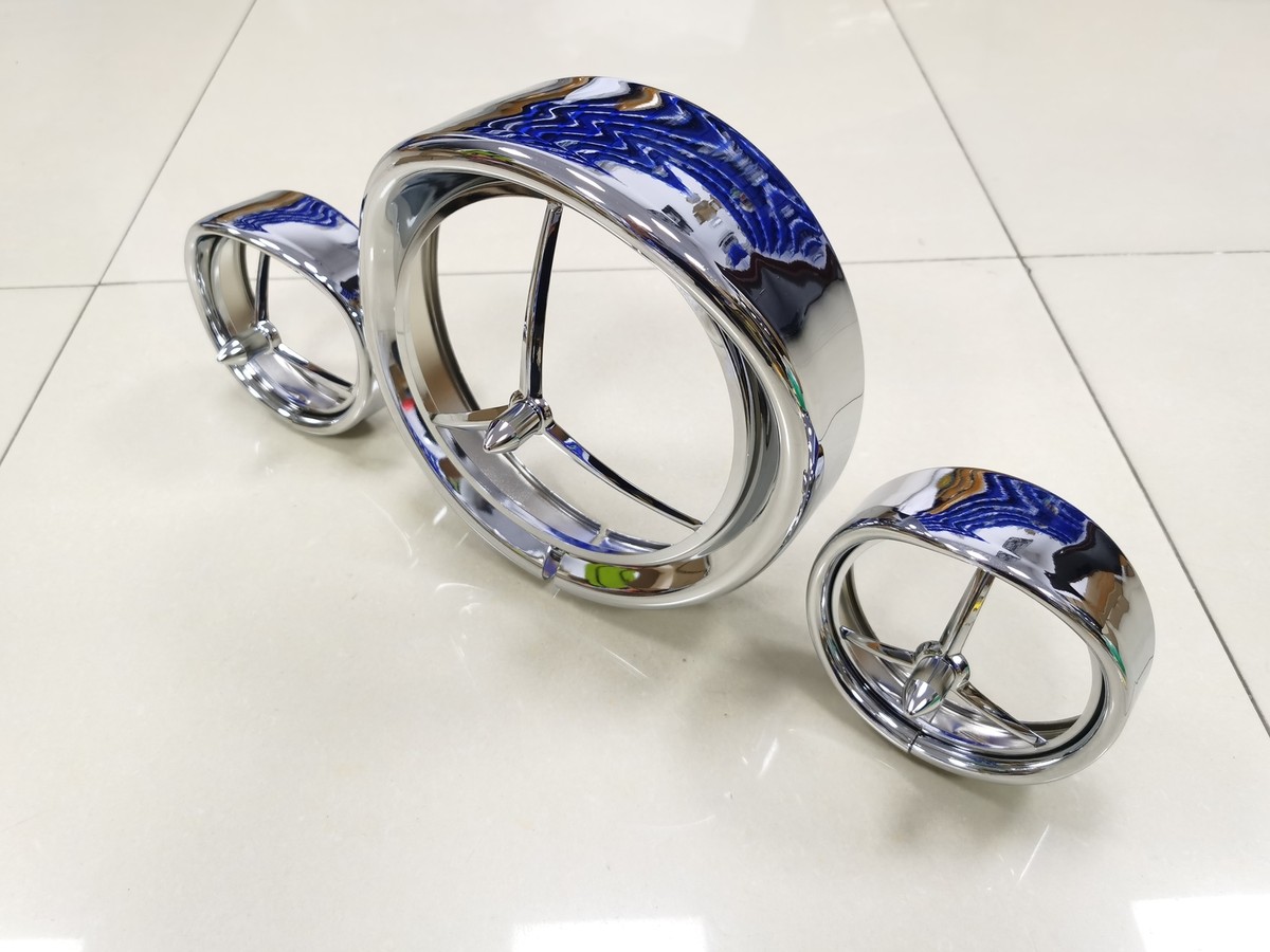 Harley Visor Headlamp Trim Ring 7 In Headlight Trim Ring - Foto 9