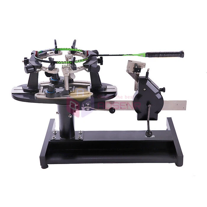 Tennis Stringing Machine, Badminton Racket String Machine, Tabletop Tennis Racket  Stringer Racquet Stringing Tools Crank Stringing Machine Restring Machines  with Tools for Tennis Badminton : : Sports & Outdoors