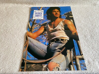 POST.19 MAGAZINE PICTURE/POSTER 11X18'' PATRICK SWAYZE