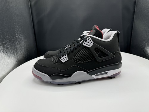 Nike Air Jordan IV 4 Golf "Bred" CU9981-002 Men's size 11 US - Picture 6 of 12